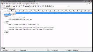 jQuery Tutorial 106 Email validation