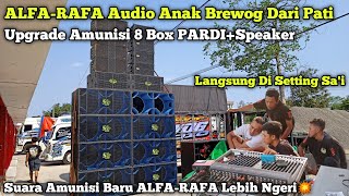 Suaranya tambah Ampuh💥ALFA-RAFA Upgrade Amunisi 8 Box PARDI Dan Isinya Double Magnet