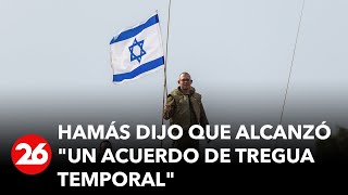 Hamas anuncia que llegó \