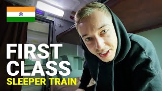 $45 Indian First Class Sleeper Train | Goa to Kerala! 🇮🇳