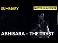 Abhisara – the Tryst by Rabindranath Tagore | ISC Class 11 | Rhapsody | Summary in English