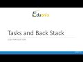 Android App Development || Tasks And Back Stack