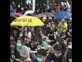 香港中学生8月22日举行集会