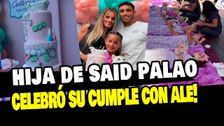 Said Palao organizó una increíble fiesta para su hija Caetana junto a Alejandra