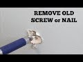 Repair Nail Pops and Holes in Sheetrock -- by Home Repair Tutor