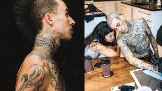 Travis Barker Defends 'Badass' Tattoos From Online Hater