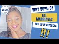 WHY: 50% of all marriages end up in DIVORCES. S.01 Episode 02 #marriage #divorce #neneverse