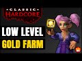 Low Level Gold Farming in Hardcore Classic WoW