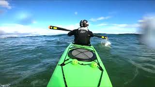 First Surf Session with Dagger Stratos 14.5s Sea Kayak - Oct'23