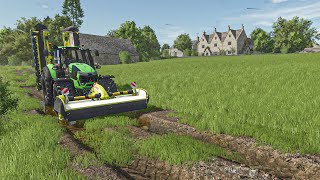 Map where you can Be stuck in Muddy Path (Calmsden) | Farming Simulator 25