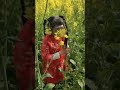 インスタ映え💕 funny シャオシャオ 中国 china 小人 shorts ショート 菜の花 花 flowers 撮影 モデル インスタ cute love