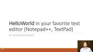 HelloWorld in your favorite text editor