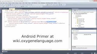 Android Development with oxygen for java NEW 2015