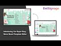 How Super Easy Menu Boards Templates Editor Save your Time and Money?