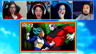 VEGETA VS JIREN!!! Dragon Ball Super Episodio 122 MULT-REAÇÕES!