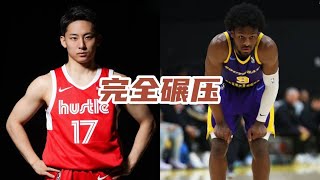 完全碾压！河村勇辉G联赛单场15分16助攻，布朗尼两场19投仅4中