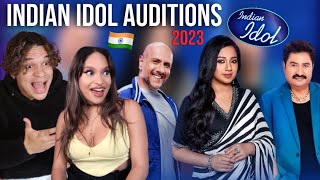 Latinos React to Indian Idol Season 14 Auditions for the first time | Indian Idol Previews!