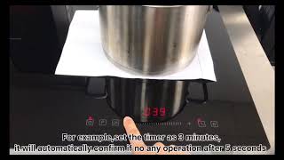 How to use Franke induction FIH7210