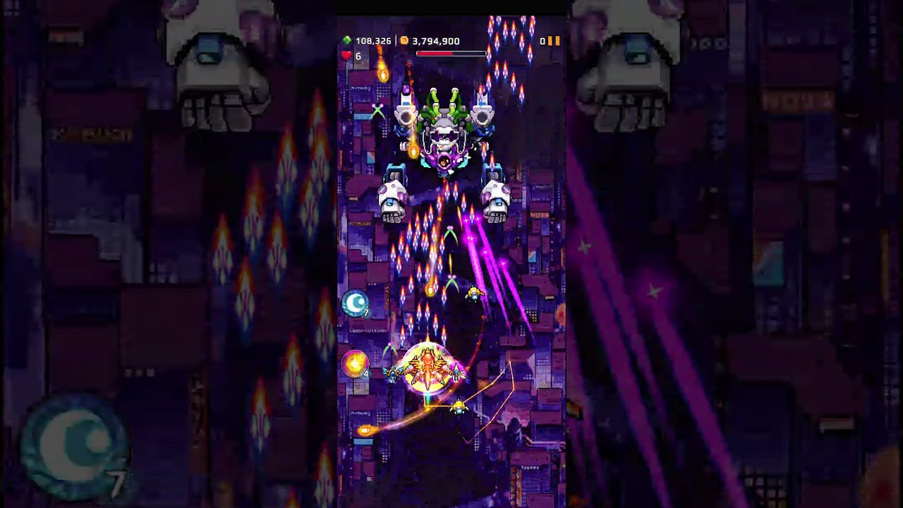 Falcon Squad Campaign Boss 140 Untouched Starbomb Cal Starlight