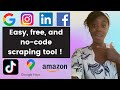 How To Scrape Any Website Without Code, For Free! | No-Code Scraping | Works with LinkedIn,Amazon...