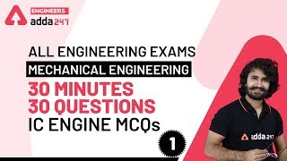 30 Minutes 30 Questions | IC ENGINE MCQs 1 | Mechanical Engineering | SSC JE