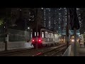 輕鐵第二期列車 1080 1207 及第五期列車 1134 1212 於三聖二台清客後經豐景園二台回廠