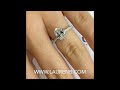 1.50 ct oval diamond engagement ring