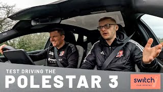 Test Driving the Polestar 3 with Gary Caldwell | Exeter City Football Club