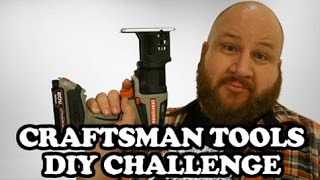 THE @CRAFTSMAN TOOLS DIY CHALLENGE! #MADETOMAKE