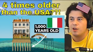 American Reacts The Crazy Engineering of Venice