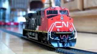 HO Scale InterMountain CN ES44DC 2247 DCC w/ Sound Test