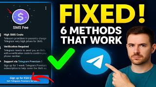 Telegram SMS Fee FIXED! 6 Real Methods That Work