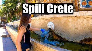 Spili Crete Greece Walking Tour 2020