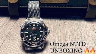 Omega Seamaster NTTD 300M - 007 watch UNBOXING!! 😎🔥😎🔥