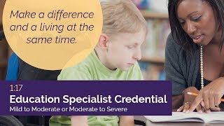 Preliminary Education Specialist Credential with Master's Option
