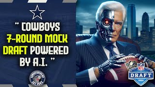 Dallas Cowboys 7 Round Mock Draft + Trade | Powered by Google AI Gemini