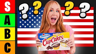 I rank American snacks