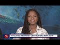 Halle Bailey talks The Little Mermaid