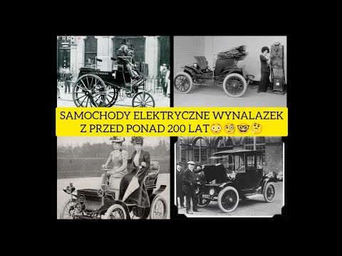 PIERWSZE SAMOCHODY ELEKTRYCZNE JUŻ PONAD 200 LAT TEMU - YouTube