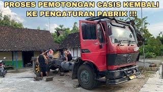 PROSES PEMOTONGAN CASIS MERCY 1417