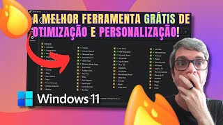 A MELHOR Ferramenta GRÁTIS de OTIMIZAÇÃO e PERSONALIZAÇÃO Para Windows!⚙️🚀