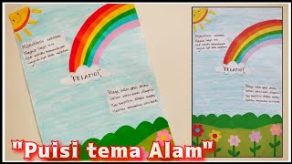 Cara Membuat dan Menghias Puisi Tentang Alam / Kelas 2 Tema 5 / Puisi Tema Alam