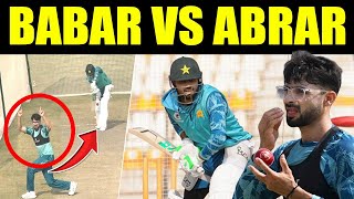 Babar Azam batting practice against Abrar Ahmed | PAKvWI Test Series