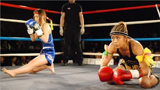 『伊藤 紗弥VSリカ トングライセーン』【女子選手ワイクルー】試合前の戦いの舞い ムエタイ キック ボクシング ワイクー みてらは～い おすすめ