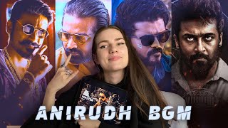 Russian Girl Reacts : Anirudh Popular BGM ft.Master, Vikram, Rolex, Beast, Doctor, Vedalam, Maari