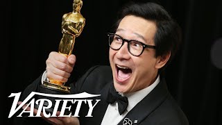 Ke Huy Quan Best Supporting Actor 'Everything Everywhere' - Full Oscar Backstage Pressroom Speech