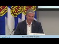 n.s. premier tim houston comments after cabinet meeting – october 7 2021