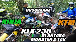 KAWASAKI KLX 230 ADU SKILL DENGAN KTM DAN HUSQVARNA