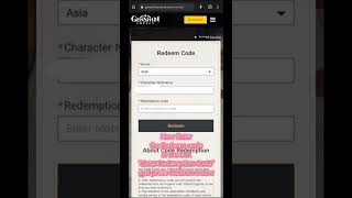 Redeem Genshin Impact redemption code from Hoyoverse website