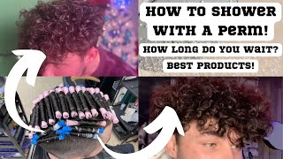 How To Shower With A Perm! Best Products (2023)